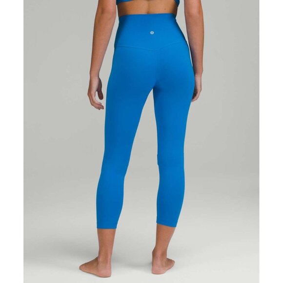 Lululemon Women's Align High Rise Legging Pant 25" Poolside Blue Size 10 - Picture 1 of 7